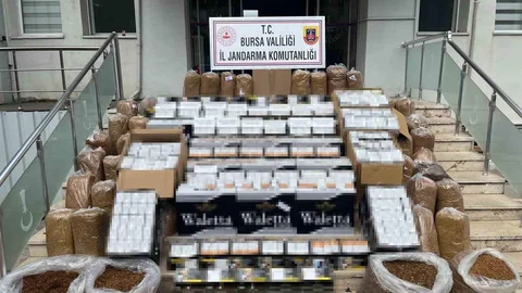 Gemlik'te Kaçak Sigara Operasyonu Yapıldı