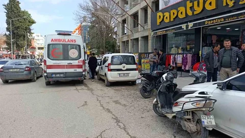 Motosiklet Çarpması Sonucu Yaya Yaralandı