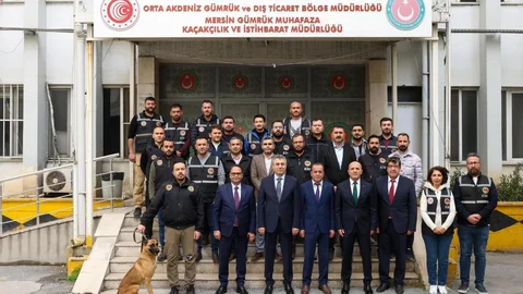 Mersin Limanı'nda Uyuşturucu Yakalandı