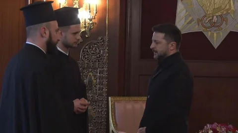 Ukrayna Lideri Zelenskiy Fener Rum Patrikhanesi’nde