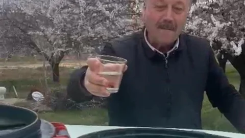 Malatya'da Kayısı Bahçelerinde İlaçlama