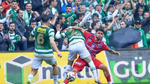 Bursaspor Evinde 2-0 Galip Geldi
