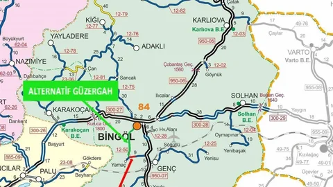 Bingöl'de Heyelan Tehlikesi Yaşandı