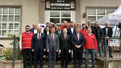 Payas'ta Arıcılara Destek Sağlandı