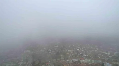 Bursa'da Yoğun Sis Etkili Oldu