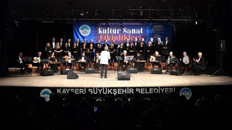 Kayseri'de Türk Sanat Müziği Konseri