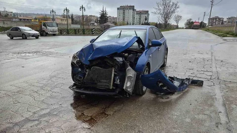 Eskişehir'de Trafik Kazası Oluştu