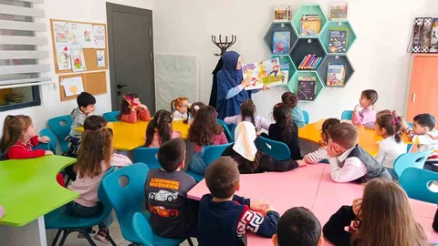 Canik Kütüphanesi'ne Yoğun İlgi Var