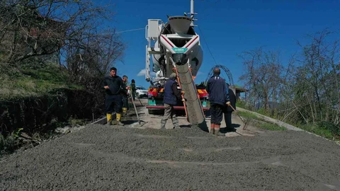 Ordu'da 25 Yıllık Yol Sorunu Çözülüyor
