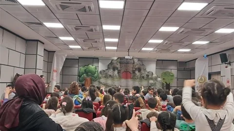 Okul Öncesi Öğrencilerden Eğlenceli Etkinlik