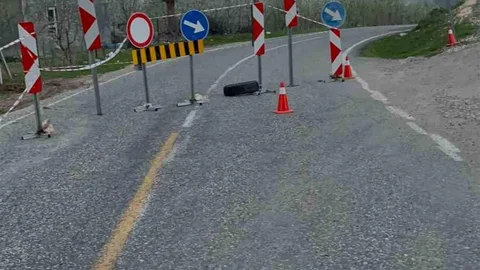 Sincik-Kahta Karayolu Kapandı