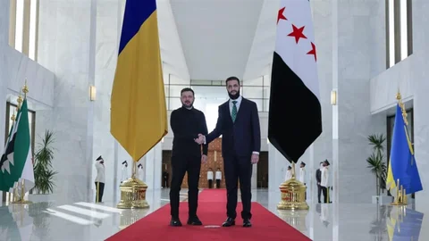 Ukrayna Devlet Başkanı Zelenskiy Suriye'yi Ziyaret Etti