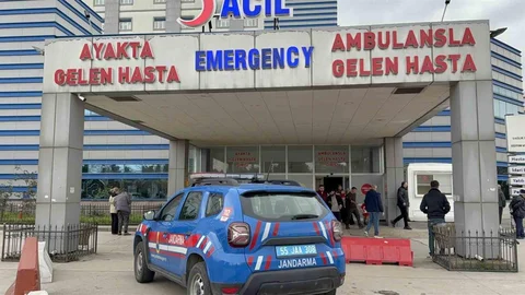 Samsun'da Komşular Arasında Silahlı Kavga
