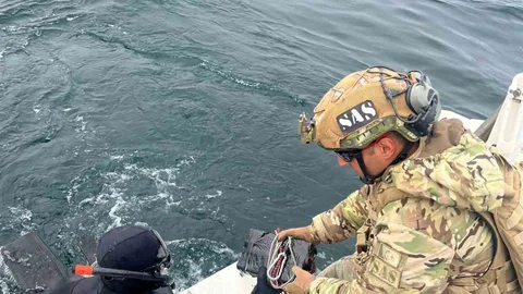 Kırklareli Açıklarında Mayın İmha Edildi