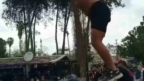 Mersin'de Şelaleden Suya Atlama Cezası