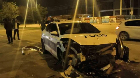 Antalya'da Kaçan Araç Terk Edildi