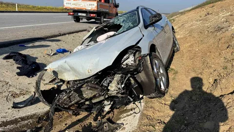 Edirne'de Trafik Kazası Meydana Geldi