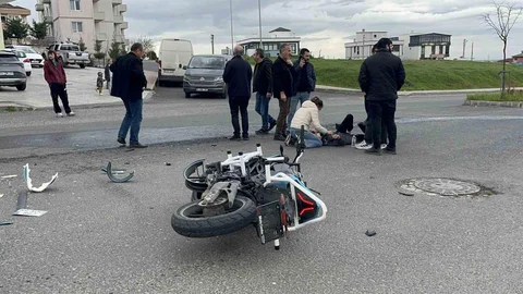 Çorlu'da Trafik Kazası Meydana Geldi