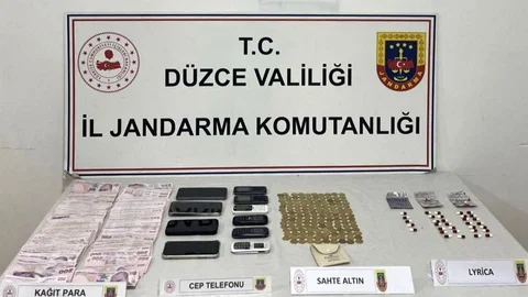 Düzce'de Sahte Altın Operasyonu