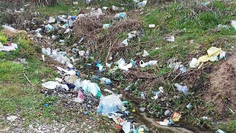 Hisarcık'ta Çeşme Çevresi Kirli