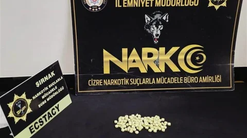Şırnak’ta Uyuşturucu Hap Operasyonu