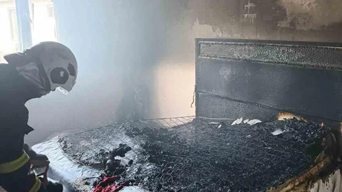 Antakya'da Ev Yangını Kontrol Altına Alındı