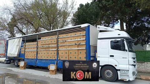 Sakarya'da Kaçakçılık Operasyonu