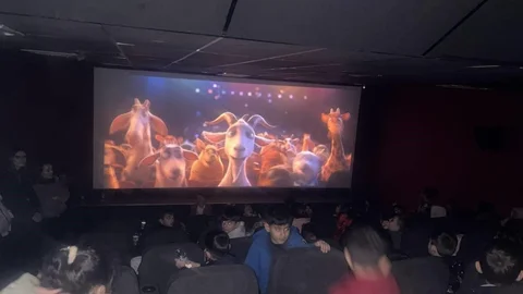 Şırnak'ta Çocuklara Sinema Etkinliği