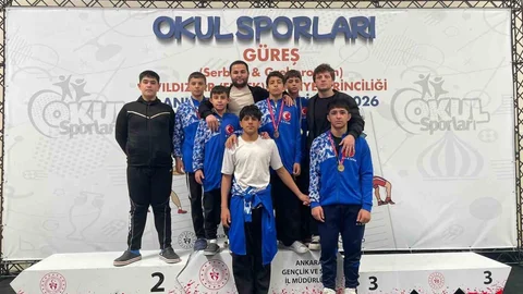 Kayseri Güreş Takımı Şampiyonluk Elde Etti