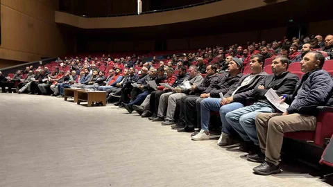 Kahramanmaraş'ta İş Güvenliği Eğitimi Verildi