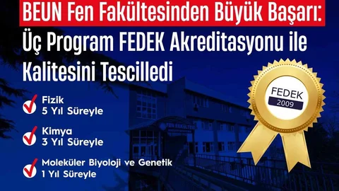 Zonguldak'ta Fen Fakültesi Başarısı