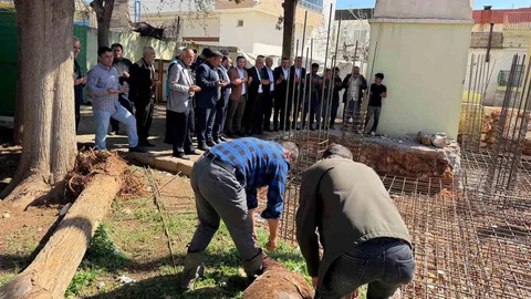 Araban'da Camii Temeli Atıldı