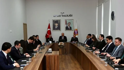 Ordu'da Asayiş Raporu Açıklandı