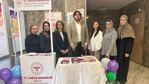 Kanser Farkındalığı Çalışmaları Samsun'da Yapıldı