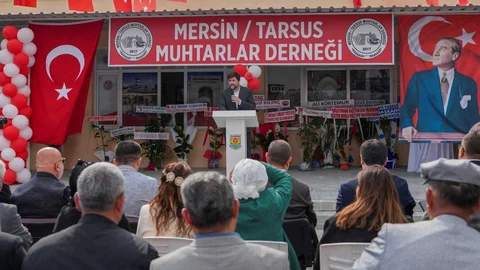 Başkan Ali Boltaç, Tarsus Muhtarlar Derneği’nin Yeni Hizmet Binası Açılışına Katıldı