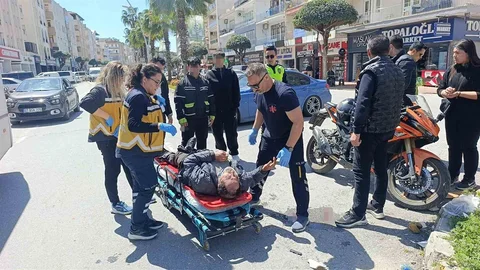 Elektrikli Bisiklet ve Motosiklet Çarpıştı