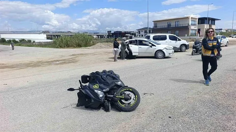 Kazayı Yara Almadan Atlatan Motosikletli Cezadan Kaçamadı