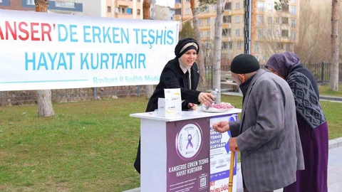 Bayburt'ta Kanser Haftası Etkinliği