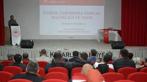 Aydın'da Pamuk Üreticilerine Eğitim