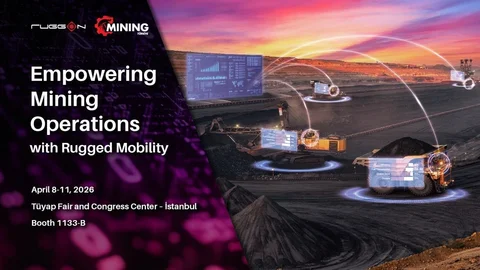 RuggON, İstanbul'da Madencilik Fuarı'na Katılacak