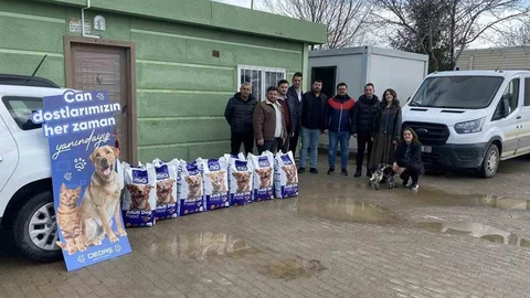 Beş Yılda 30 Ton Mama Bağışı Yapıldı