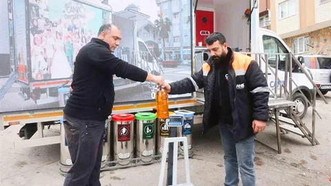 Canik'te Atık İade Uygulaması