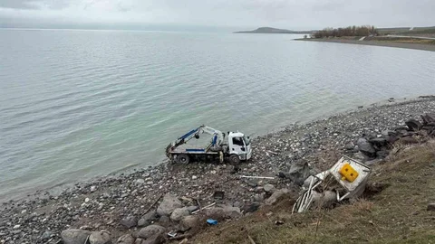 Van'da VASKİ Vinç Kazası