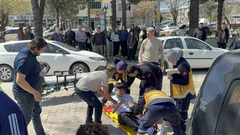 Çanakkale'de Motosiklet Kazası