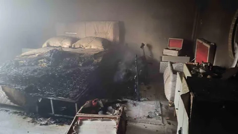 Van'da Ev Yangını Kontrol Altına Alındı