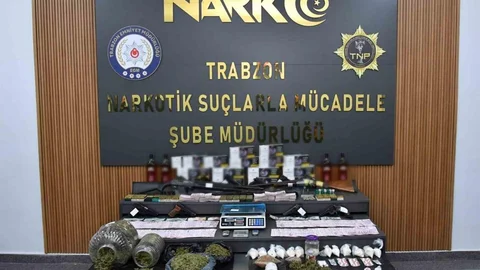 Trabzon'da Uyuşturucu Operasyonu Gerçekleşti