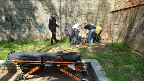 Aydın'da Yaşlı Kadın Düşerek Yaralandı