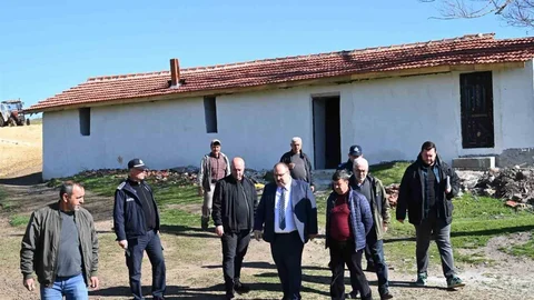 Başkan Hamamcı Dutluca Mahallesi’nde İnceleme Yaptı