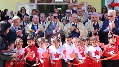 TOBB Başkanı Hisarcıklıoğlu Aydın'da Anaokulu Açtı