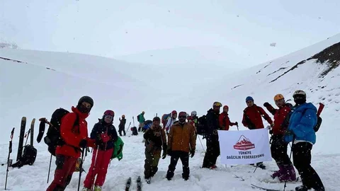 Trabzon'da Dağ Kayağı Eğitimi Gerçekleşti